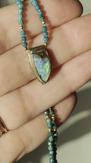 
            
                Load and play video in Gallery viewer, Balboa Opal Necklace
            
        