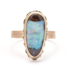 Cirrus Boulder Opal Ring