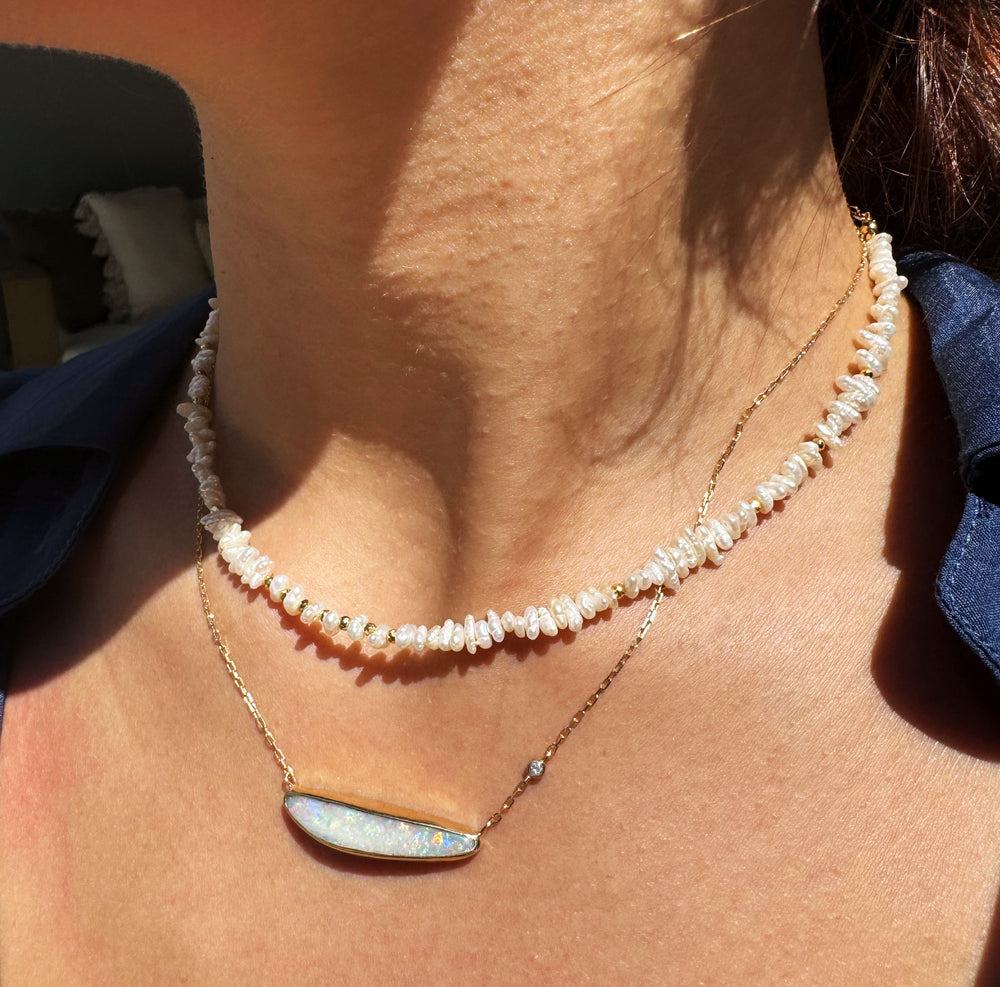 Nevis Pearl Necklace