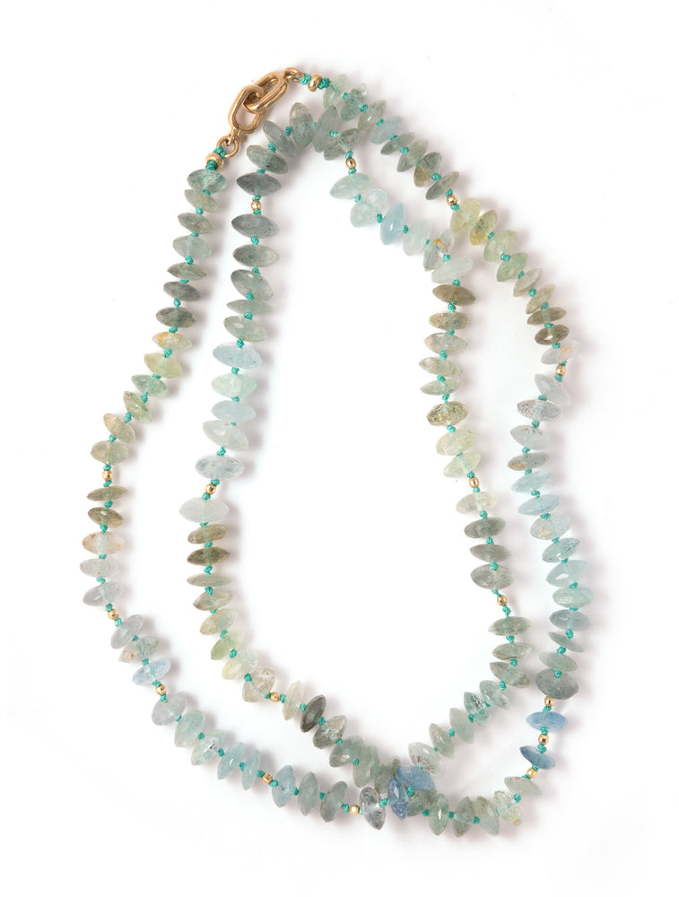 
            
                Load image into Gallery viewer, Moss Aqua Necklace
            
        