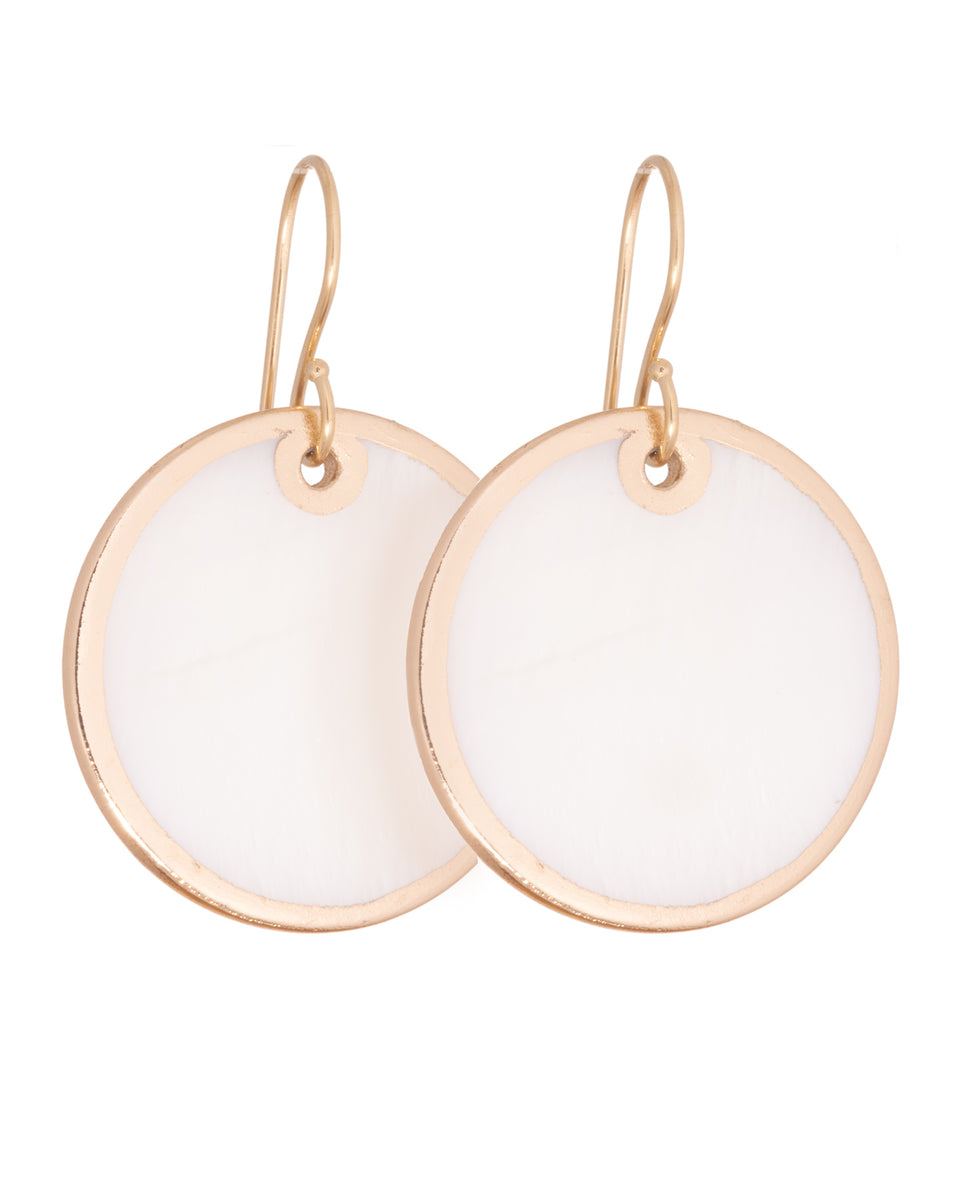 Capiz Shell Drops Capiz Drops – Kate Davis Jewelry