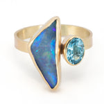 Aire Boulder Opal Ring