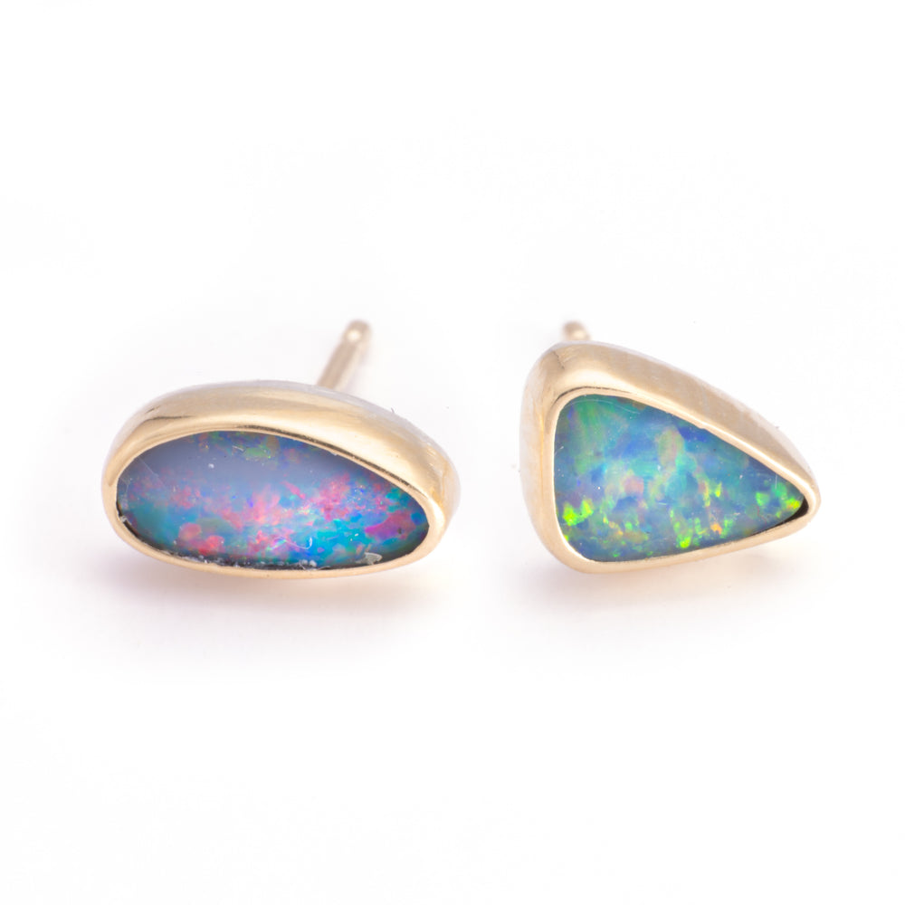 
            
                Load image into Gallery viewer, Freeform Opal Studs
            
        