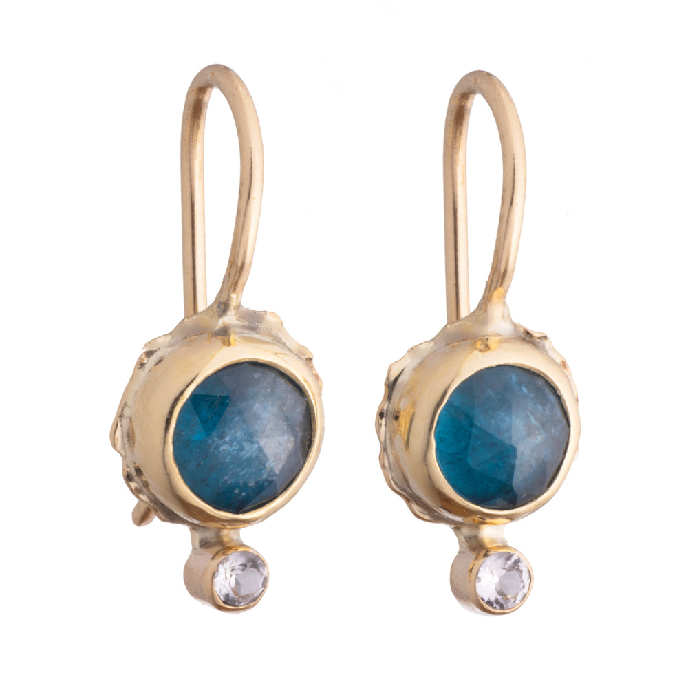 Blue Moss Gemstone Drops