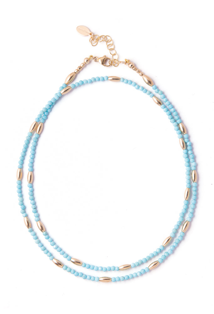Cocos Gemstone Necklace