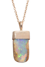 Shimmer Opal Necklace