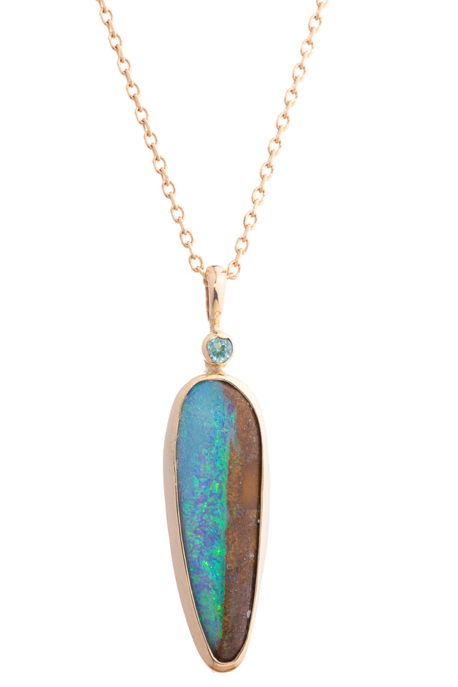 Barrier Island Opal Pendant