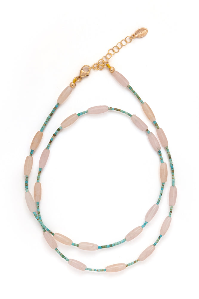 PinkSkys Gemstone Necklace