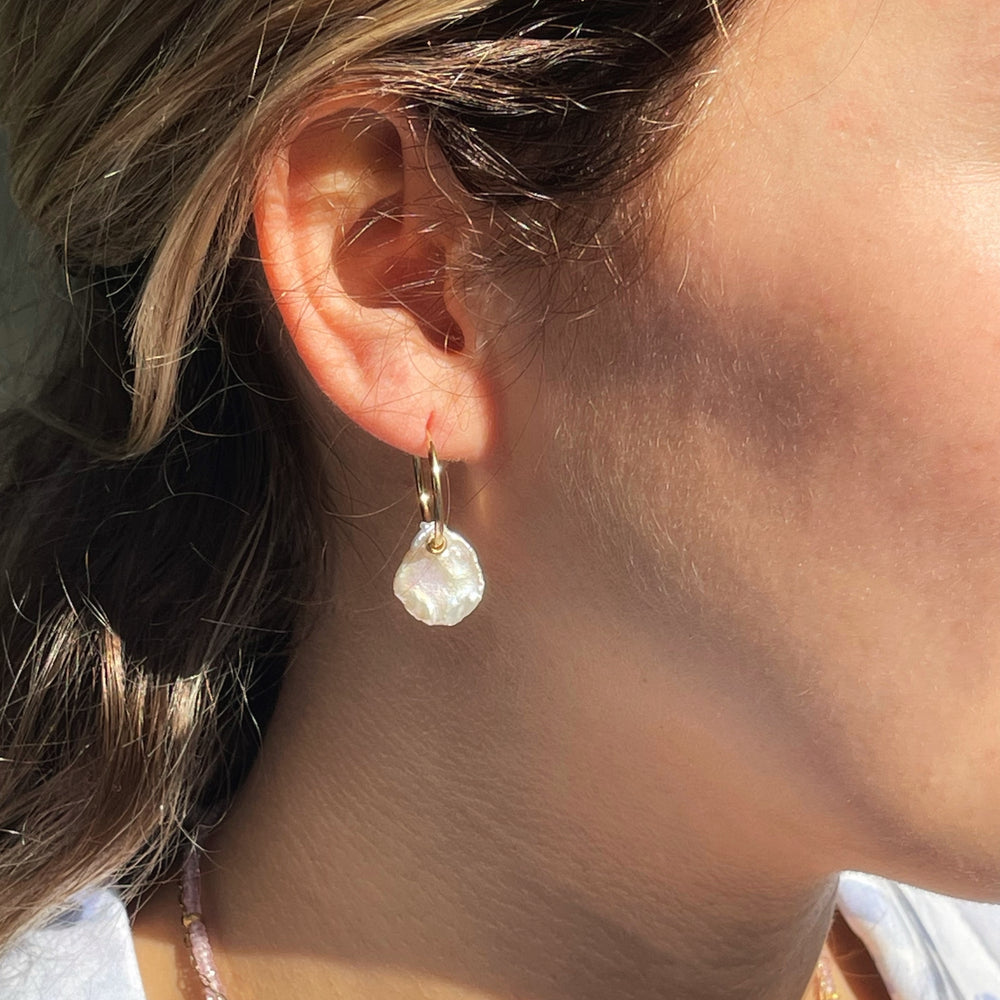 Keshi Lotus Hoops