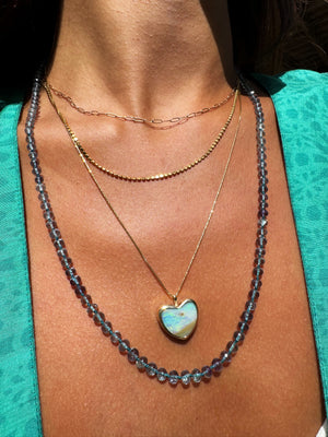 Grotto Fluorite Necklace