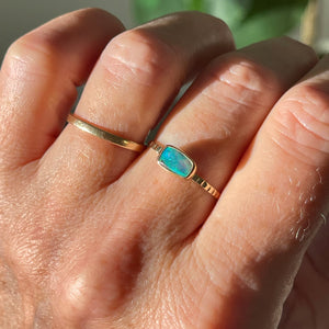 Cascade Shimmer Opal Ring