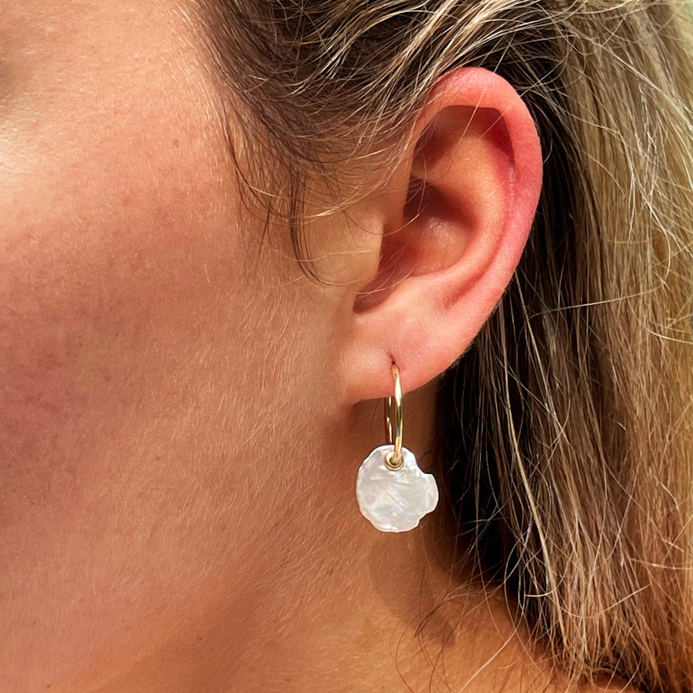 Keshi Lotus Hoops