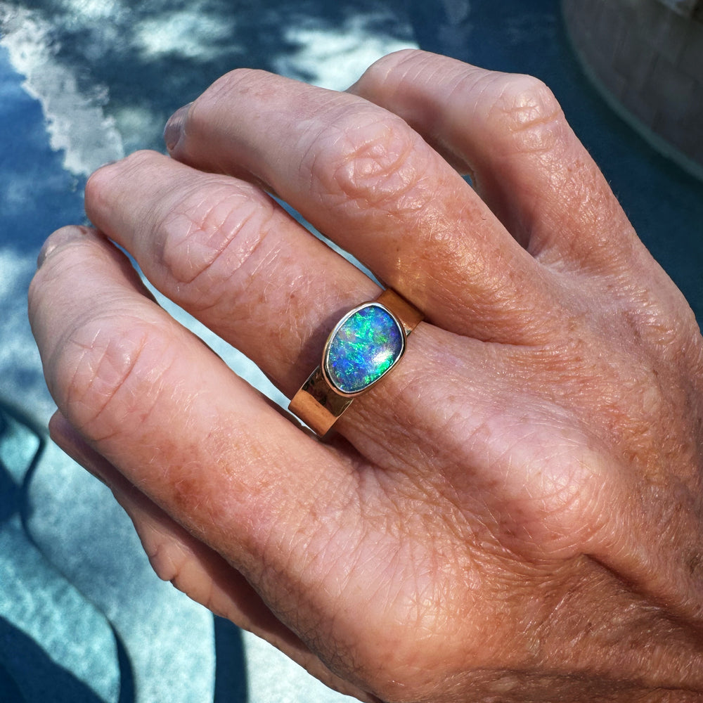 NightSky Pipe Opal Band