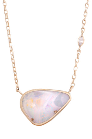 Neon River Opal Necklace