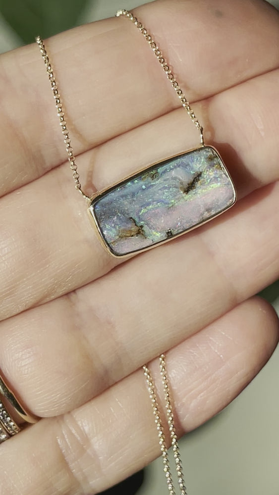 
            
                Load and play video in Gallery viewer, Dreamscape Opal Necklace
            
        