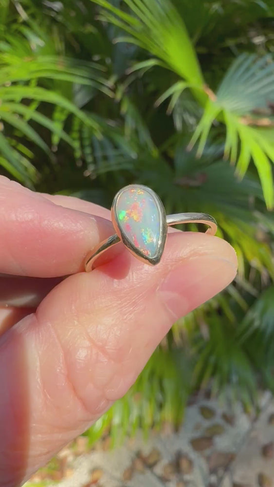 
            
                Load and play video in Gallery viewer, Neon Glitter Opal Ring
            
        