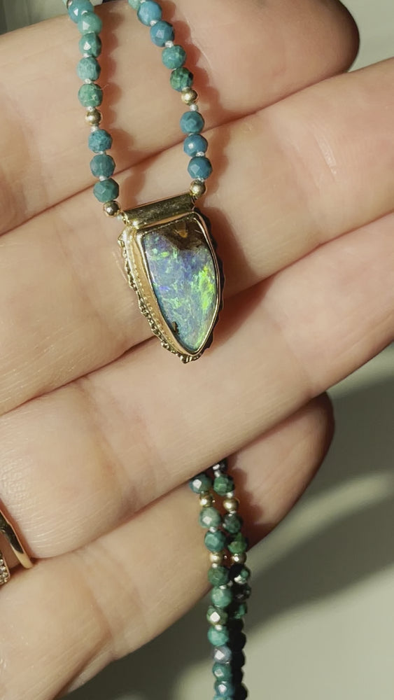 
            
                Load and play video in Gallery viewer, Balboa Opal Necklace
            
        