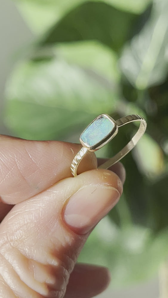 
            
                Load and play video in Gallery viewer, Cascade Shimmer Opal Ring
            
        