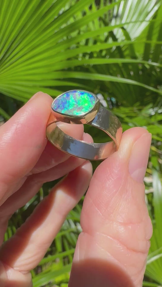 
            
                Load and play video in Gallery viewer, NightSky Pipe Opal Band
            
        