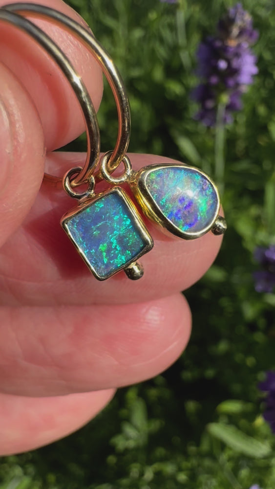 
            
                Load and play video in Gallery viewer, Atoll Opal Hoops
            
        
