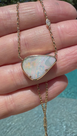 
            
                Load and play video in Gallery viewer, Neon River Opal Necklace
            
        