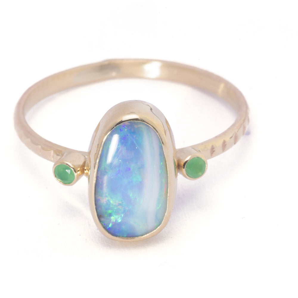
            
                Load image into Gallery viewer, Open Sky Opal Ring
            
        