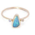 Byron Boulder Opal Ring