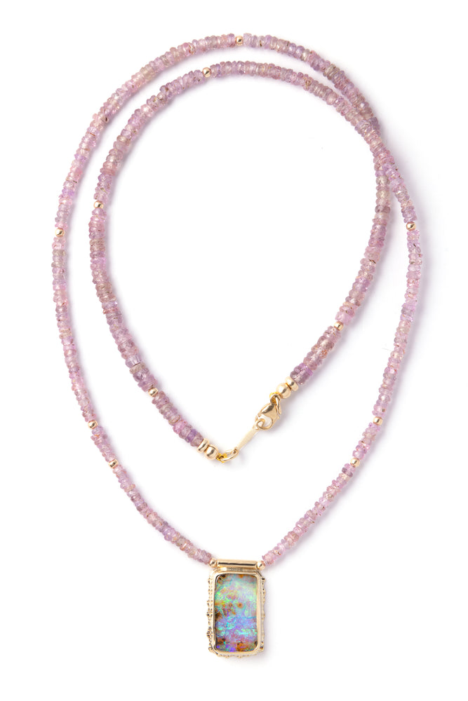 Pink Sands Opal Necklace