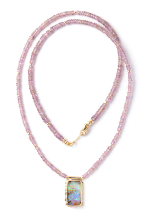 Pink Sands Opal Necklace