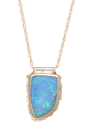 
            
                Load image into Gallery viewer, Sea Sparkle Opal Necklace
            
        
