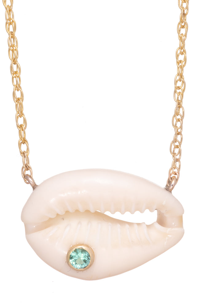 Current Cowrie Necklace - Fine