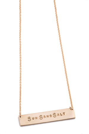 Mer Bar Necklace