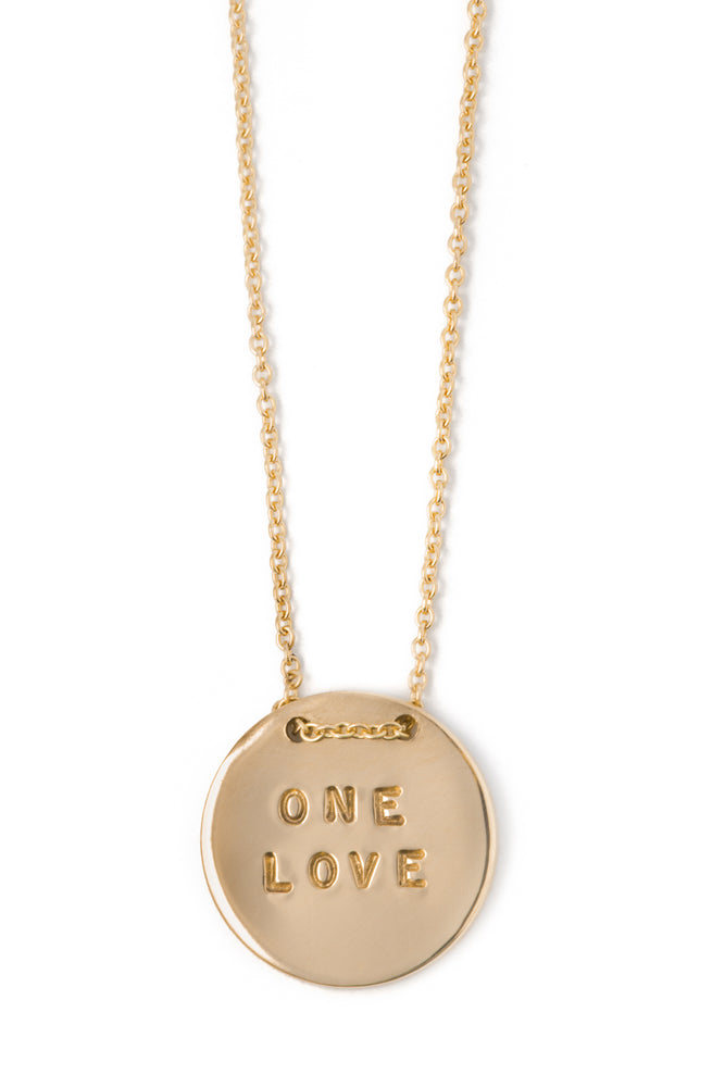 Mer Button Necklace