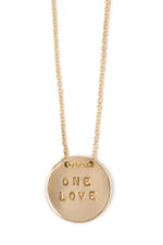 Mer Button Necklace