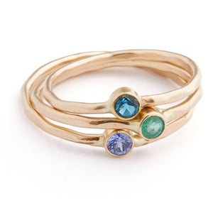 Tortuga Stacking Ring