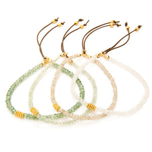 Moss Tassel Bracelets
