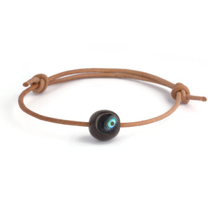 
            
                Load image into Gallery viewer, Carmel Leather Bracelet
            
        