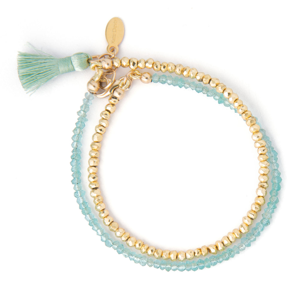 Sierra Double Strand Tassel Bracelet