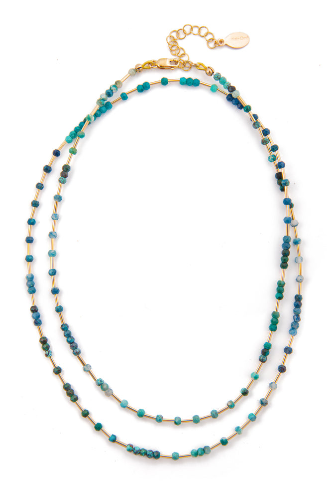 Delta Gemstone Necklace – Kate Davis Jewelry