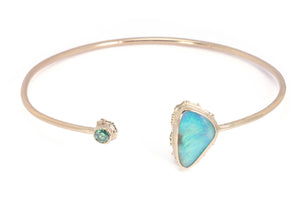Exuma Boulder Opal Cuff