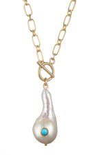 Blue Bird Baroque Lariat