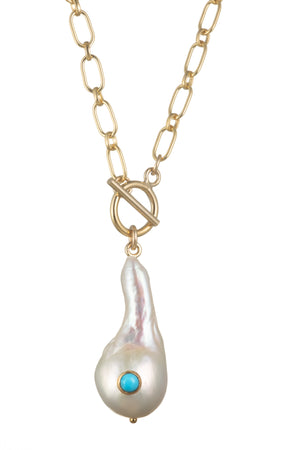 Blue Bird Baroque Lariat