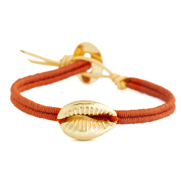 Adjustable Cowrie Shell Braided Bead Bracelets 2 Pcs Combo – beadsnfashion