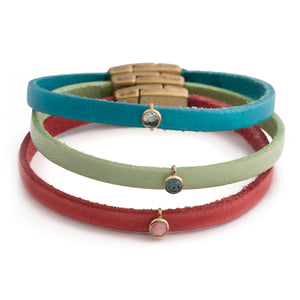 Sayulita Leather Slider