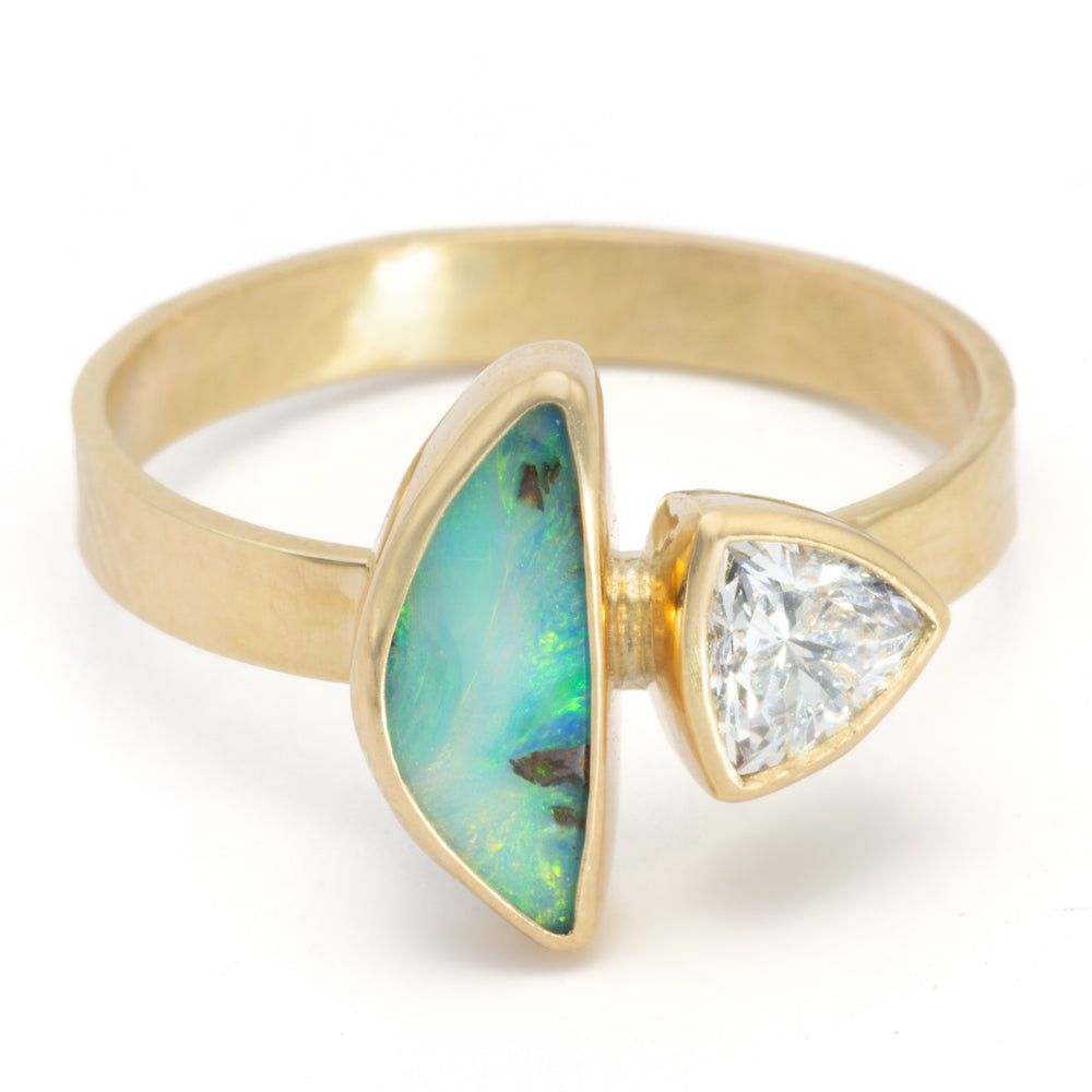 Dreamtime Opal Ring