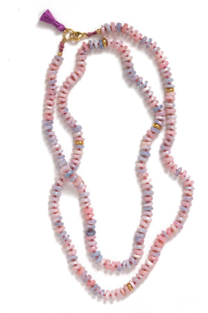 Dulce Opal Heishi Necklace