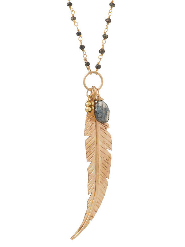 Ibis Feather Charm