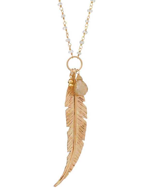 Ibis Feather Charm