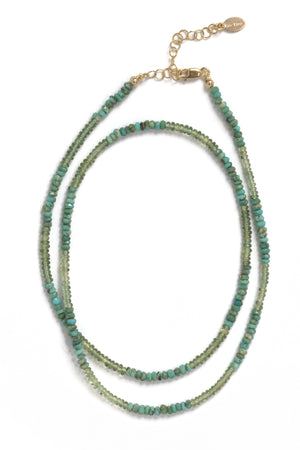 Seagrass Gemstone Necklace