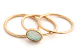 Aurora Opal Ring